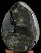 Septarian Dragon Egg Geode - Crystal Filled #60362-3